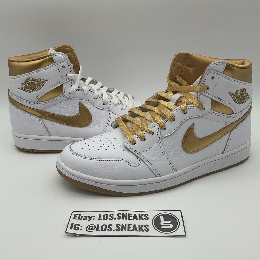 Size‎ 11.5W - Air Jordan 1 Retro OG High Metallic Gold W (FD2596-107)